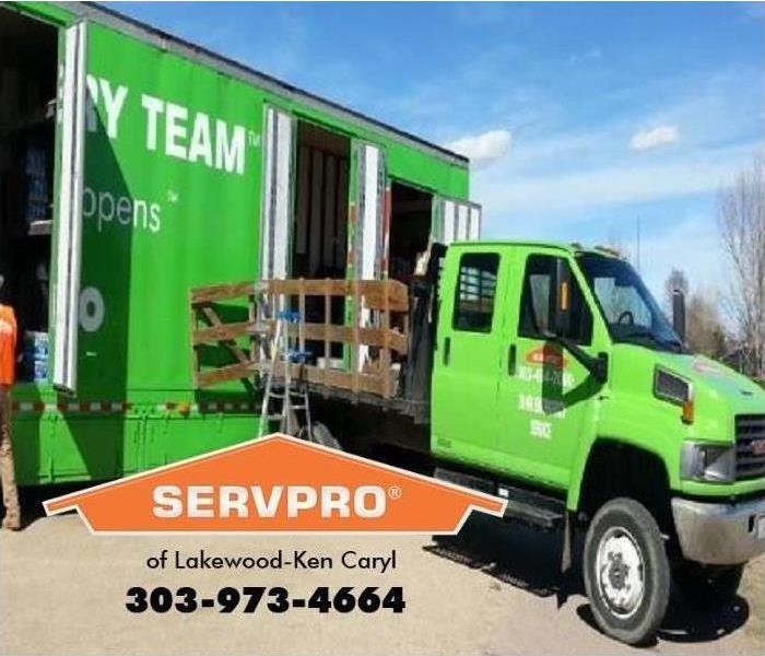 SERVPRO truck 